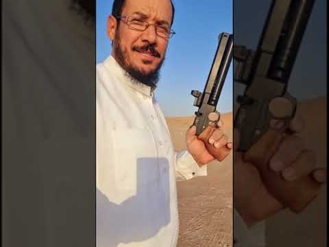 رماية تفجير اهداف مسدس اتمان الروسي Shootig and blasting targets with Atman pistol