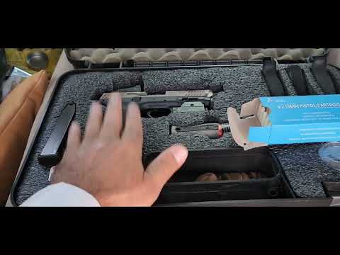 رماية سريعة مسدس سميث أند ويسون Smith Wesson رصاص نورينكو norinco