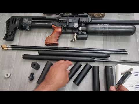 مقاس كاتم وشراود الامباكت عيار 7 , 62 و 6 , 35 و 5 , 5 Fx impact shroud and silencer sizes