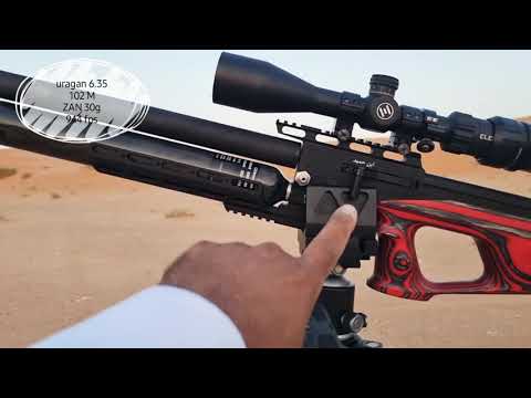 رماية يورقان الاصدار الجديد 102 متر رصاص ZAN 30g Shooting with new version Uragan