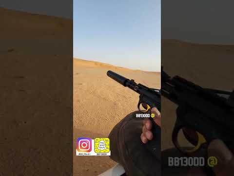 رماية بعد تركيب كاتم مسدس روجر ruger 22lr