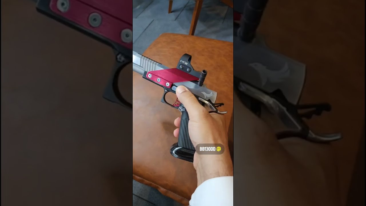 مسدس انفنتي infinity 9mm pistol معرض ابو ظبي