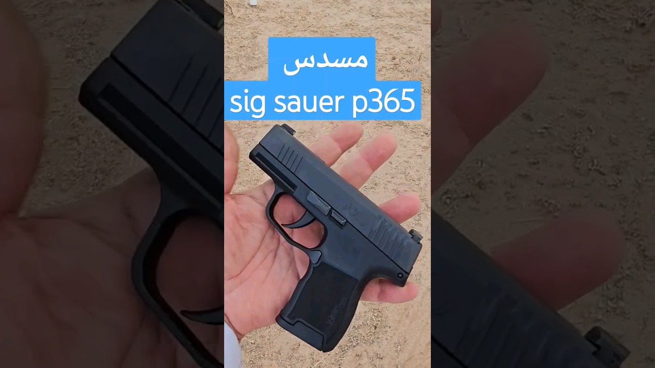 رماية على السريع سق ساور sig sauer p365