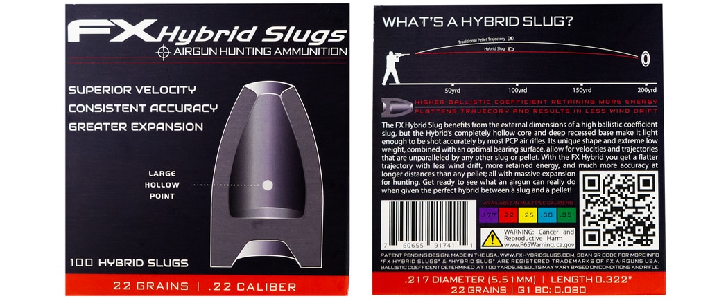 رصاص Slugs سلق 22 عيار (22 غرام) افضل انواع الذخيرة للهوائيات
