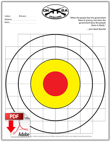 4321 1 أهداف رماية بصيغة Pdf جاهزة للطباعة Printable Shooting Targets ابو عمر