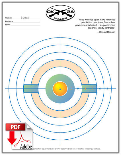 4321 2 أهداف رماية بصيغة Pdf جاهزة للطباعة Printable Shooting Targets ابو عمر