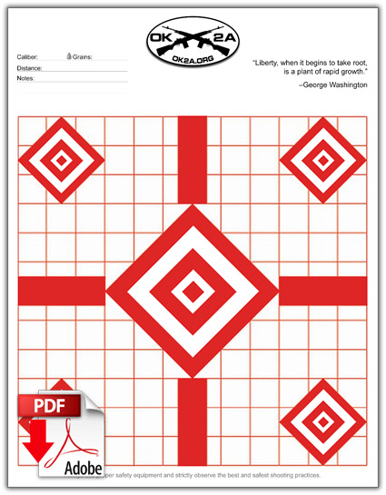 4321 4 أهداف رماية بصيغة Pdf جاهزة للطباعة Printable Shooting Targets ابو عمر