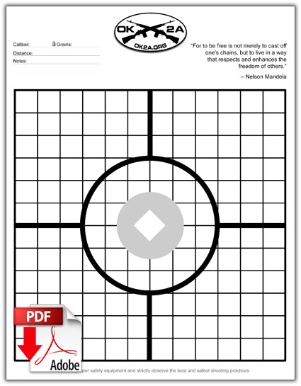 4321 7 أهداف رماية بصيغة Pdf جاهزة للطباعة Printable Shooting Targets ابو عمر
