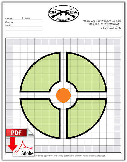 4321 أهداف رماية بصيغة Pdf جاهزة للطباعة Printable Shooting Targets ابو عمر