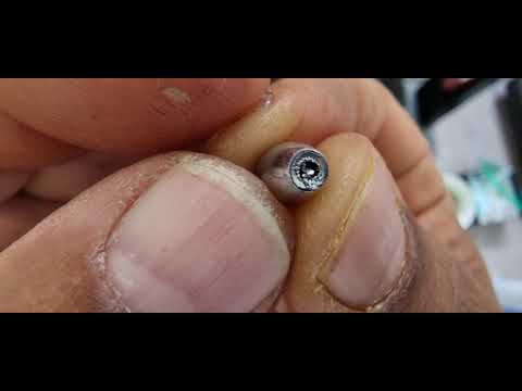 تنظيف الرصاص بالجف والايسي دلكو تجارب الدقة Testing accuracy cleaning slugs with AC Delco and Jif