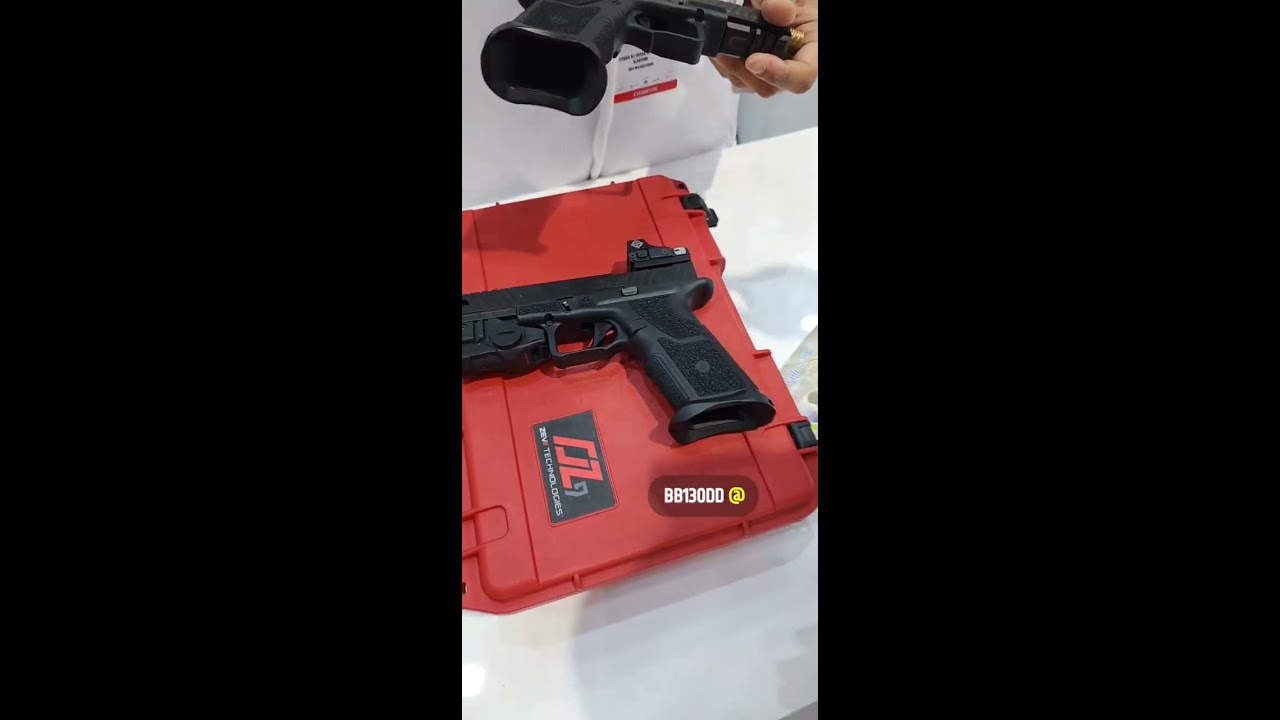 مسدس زيف مخزن 50 طلقة – معرض ابو ظبي ZEV OZ9C Elite HYPER-COMP Pistol Compact