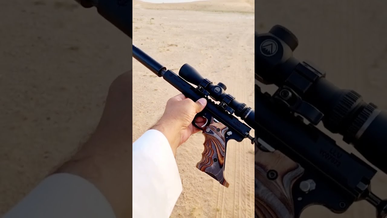 بعد الدربيل مسدس خرازة سكوربين رماية وتجميع volquartsen scorpion 22lr