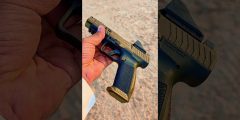 رمي طيار بمسدس Canik TTI Combat – اختبار حقيقي للسرعة والدقة