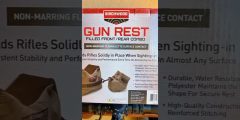 مسند رماية البنادق Gun Rest من Birchwood Casey – هل فعلاً يفرق في دقة الطلقات؟